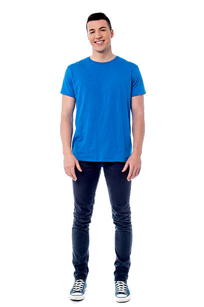 istock Full length image of young smart guy 485076851