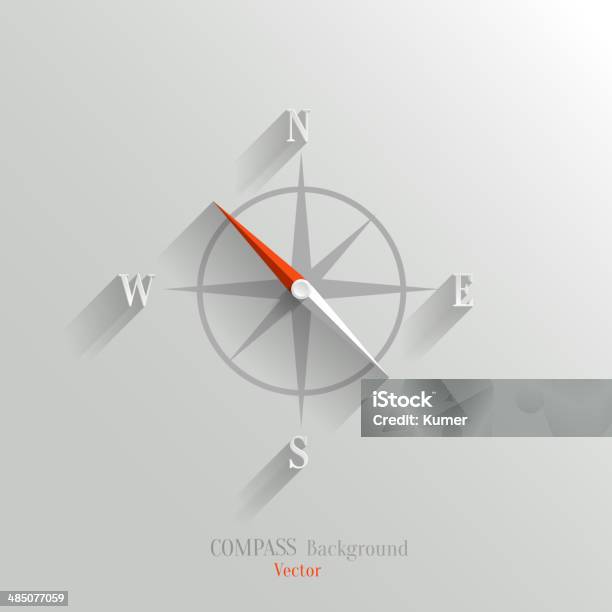 Compass Icon Stock Illustration - Download Image Now - Drawing Compass, Direction, Navigational Equipment