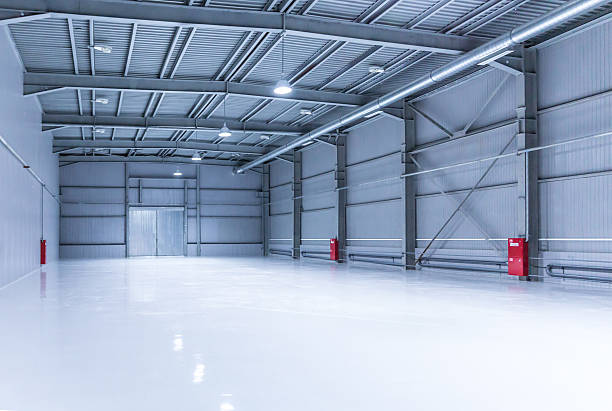 istock Modern storehouse, background for industry 485088254