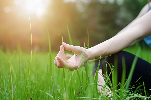 istock Yoga on the nature 485089146