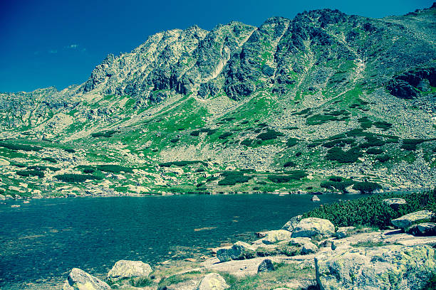 Tarn at Mlynicka valley in High Tatras mountains, Slovakia