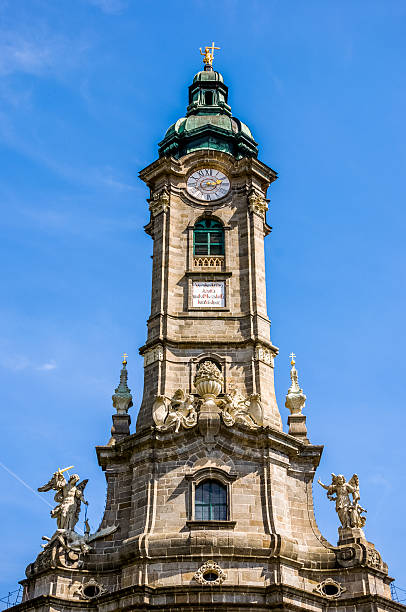 istock Clock tower of Zwettl Abbey, Austria 485092568