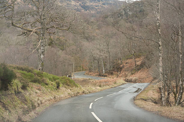 istock Trossachs National Park - Road 485111387