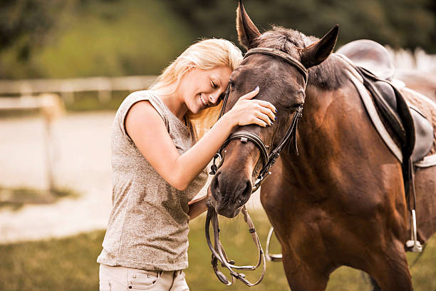istock I love my horse! 485111435