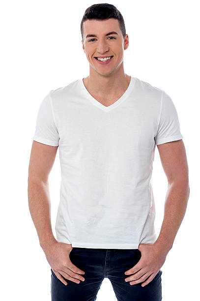 istock Casual young man with hands in his pockets 485114775