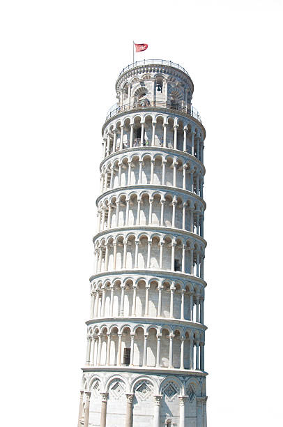 istock Leaning Tower of Pisa Isolated 485115949