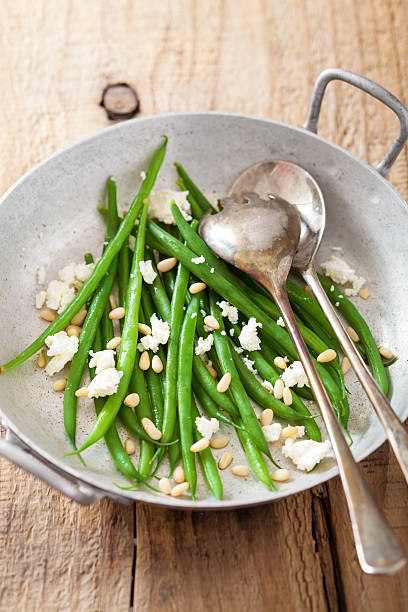 istock green beans with goat cheese and pine nuts 485116439