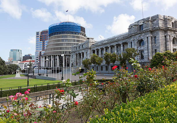 istock Wellington Parliament buildings NZ 485116961