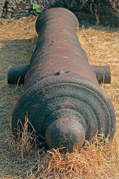 Photo of Old cannon at Cabo de Rama fort, Canacona, Goa, India