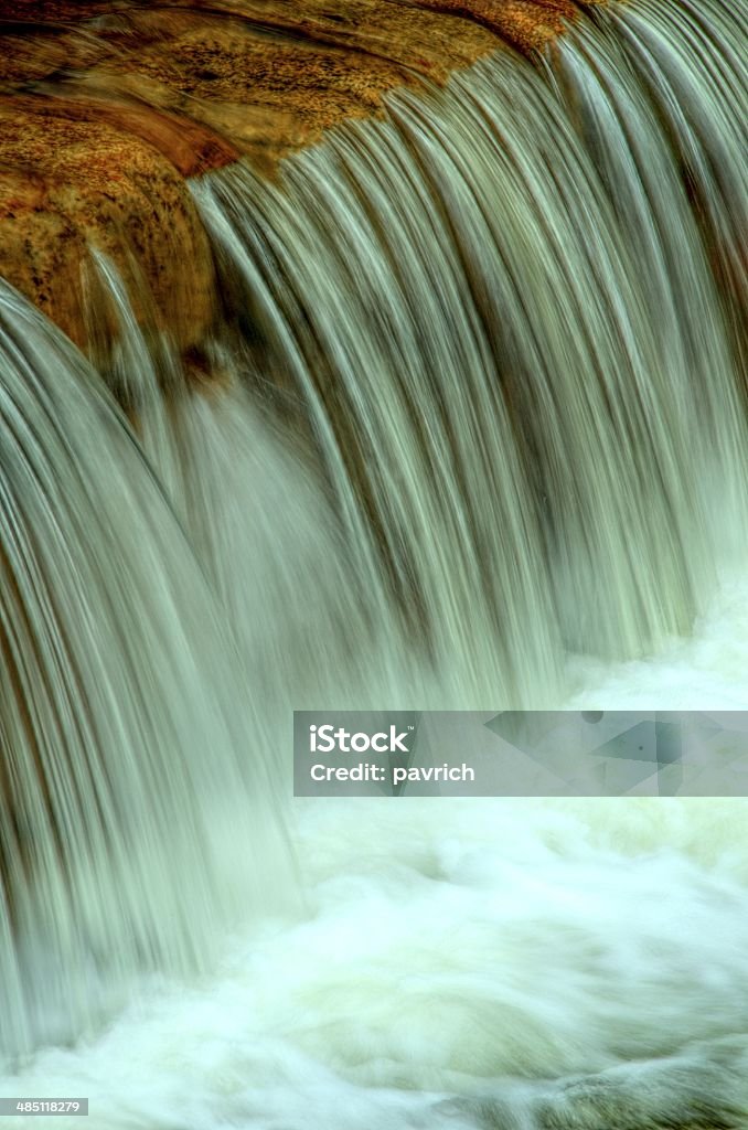 Weir detail Some fast flow weir on the river At The Edge Of Stock Photo