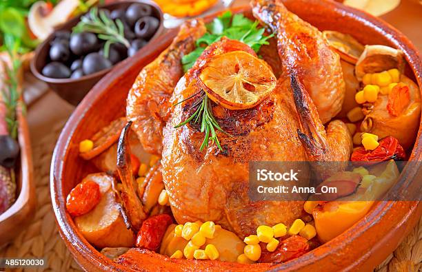 Delicious Prepared Thanksgiving Turkey Stock Photo - Download Image Now - 2015, Animal, Appetizer