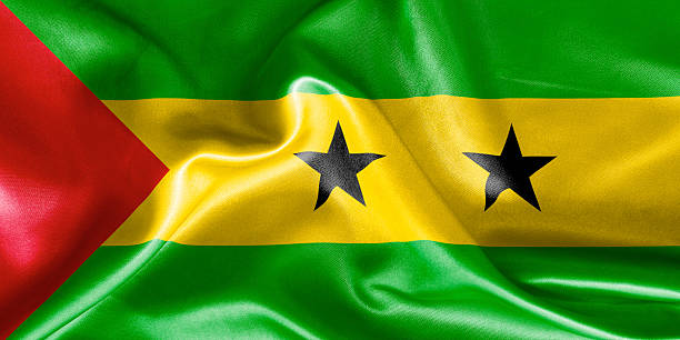 istock Sao Tome and Principe Flag 485120528