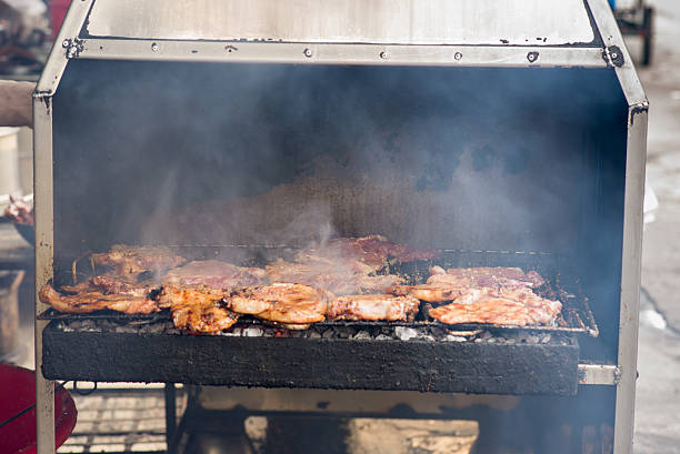 istock Porks on the grill 485125728