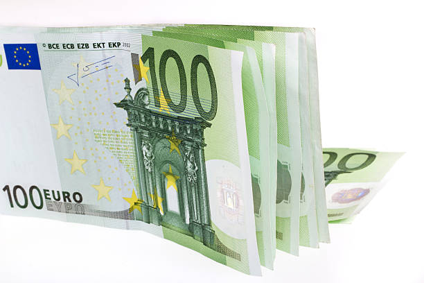 istock euro banknotes money hundred  isolated 485128514