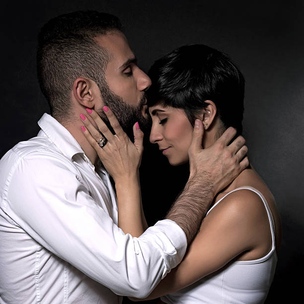 istock Loving couple portrait 485129300