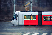 Tram In Prague