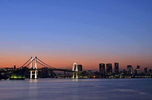 istock Twilight of Tokyo Bay 485143356