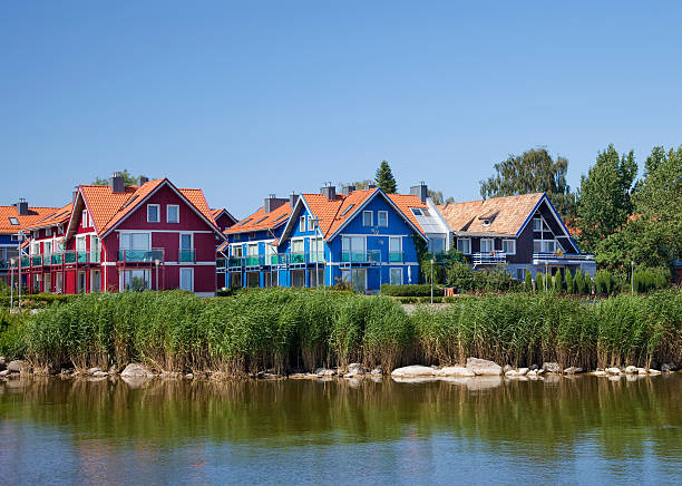 istock Small country Pervalka on Curonian Spit 485145616