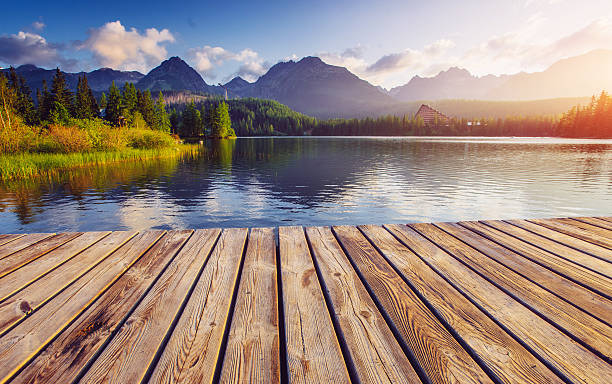 istock . Shtrbske Pleso, Slovakia, Europe. 485149894