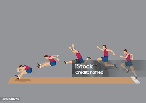 1,652 Jump Sequence Illustrations & Clip Art - iStock | Long jump sequence,  Dance jump sequence