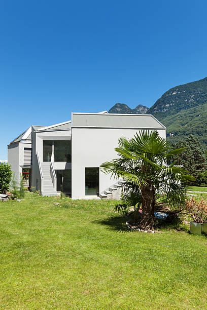 istock New house view from the meadow 485155460
