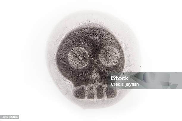 Iced Skull Stock Photo - Download Image Now - 2015, Backgrounds, Close-up
