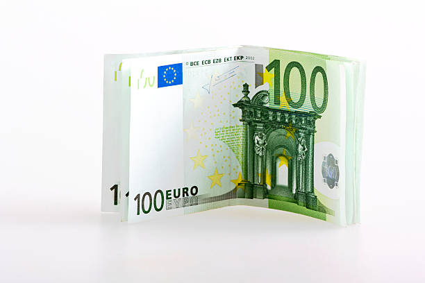 istock euro banknotes money hundred  isolated 485158946