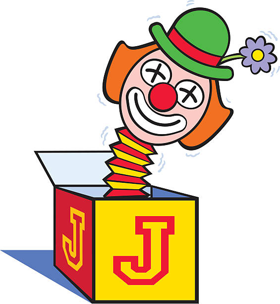 Jack In The Box Stock Illustration - Download Image Now - 2015, Adult, Box  - Container - iStock