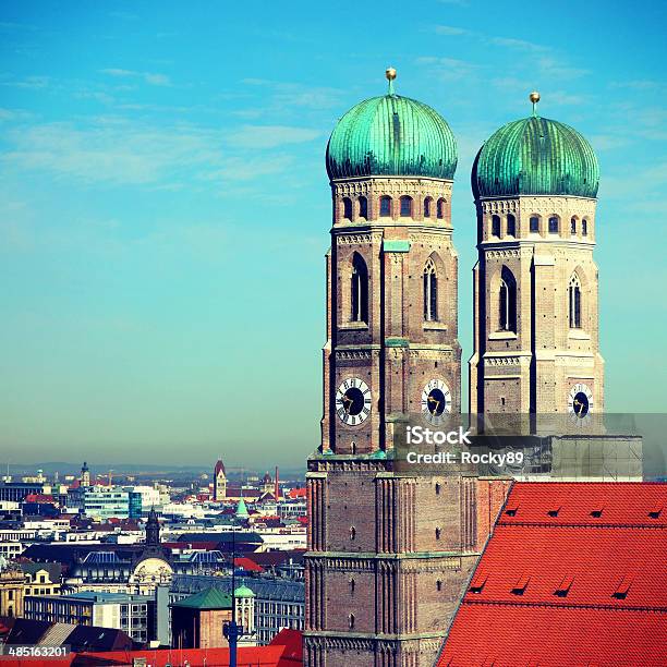 Munich Cathedral Stock Photo - Download Image Now - Building Exterior, Gothic Style, Munich