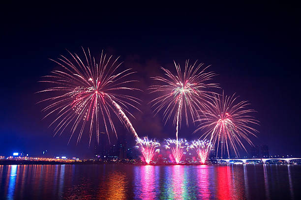 istock Firework festival in Korea. 485163526