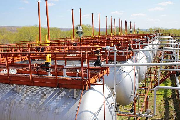 istock Liquified gas cylinders 485164655