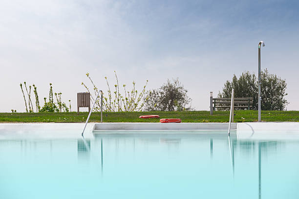 istock two orange live saver at swimming pool entry 485166972