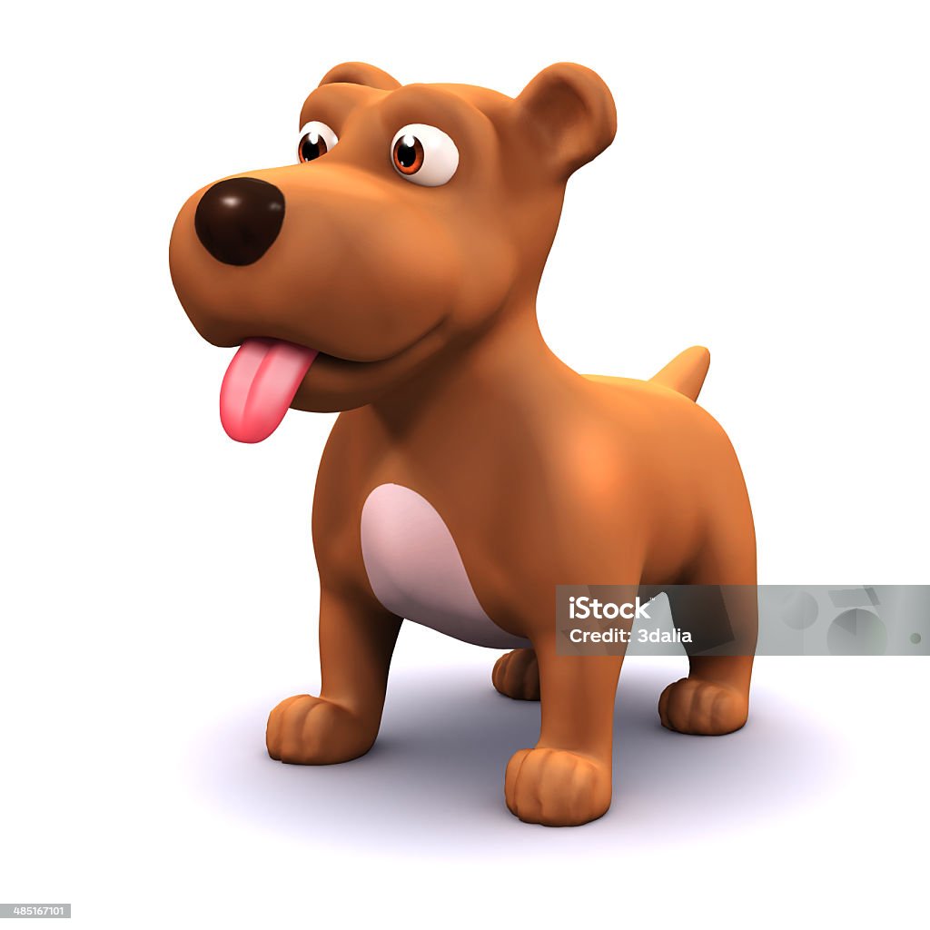 3d Happy Puppy Stock Photo - Download Image Now - Dog, Three Dimensional,  Pets - iStock