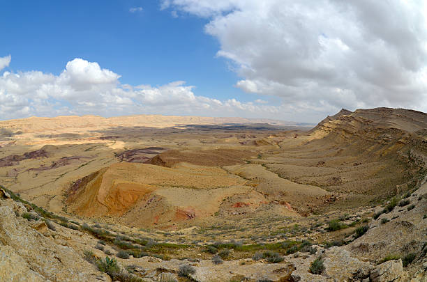 istock Big Crater in Negev desert 485168887