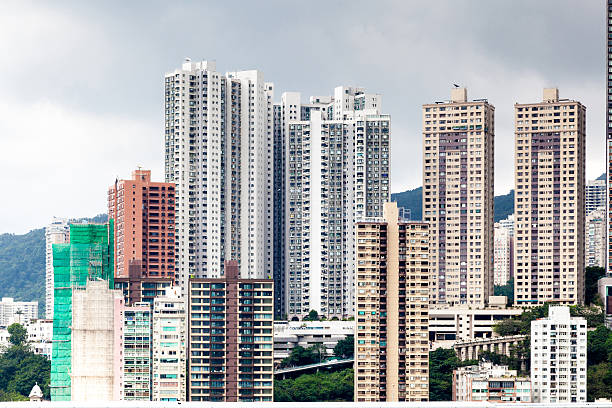 istock high rises Hong Kong Park 485169925