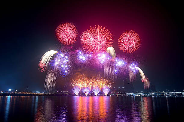 istock Firework festival in Korea. 485174592