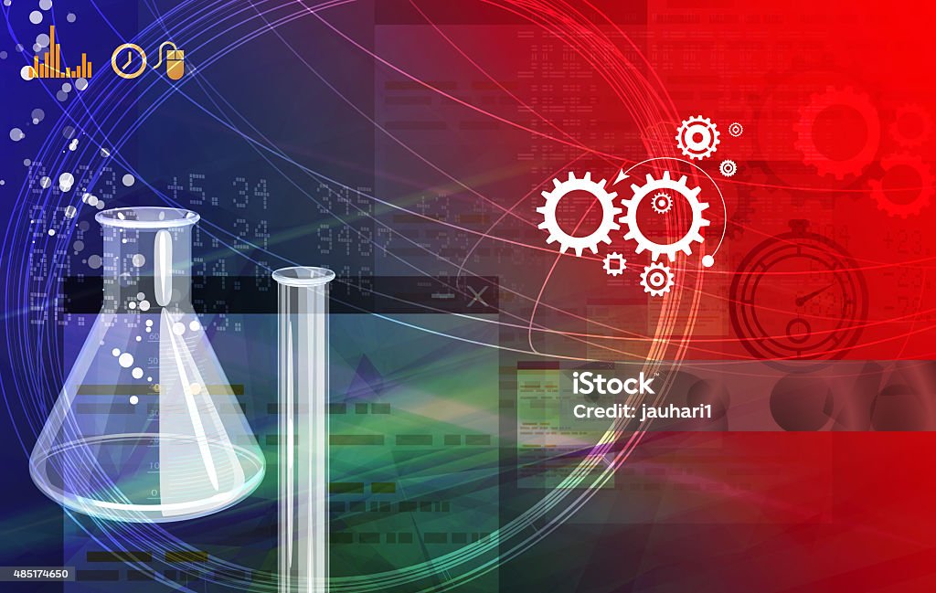 Science Activity Background Science Experiments Abstract Background Stock Illustration - Download ...