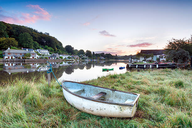 istock Boats on the River Lerryn 485179680