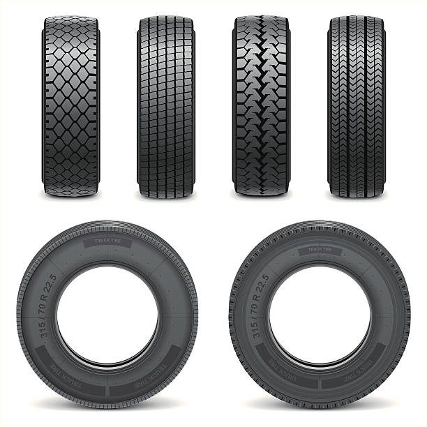 ベクトルタイヤのアイコン - tire car built structure surrogate点のイラスト素材／クリップアート素材／マンガ素材／アイコン素材