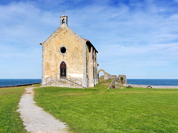istock Santa Catalina hermitage in Mudaka. Basque Country 485190229