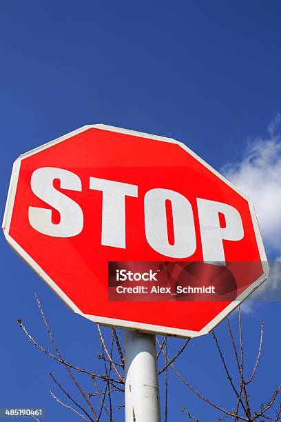 Stop Sign One Week Stop Sign Stock Photo - Download Image Now - Blue, Bright, Close-up ...