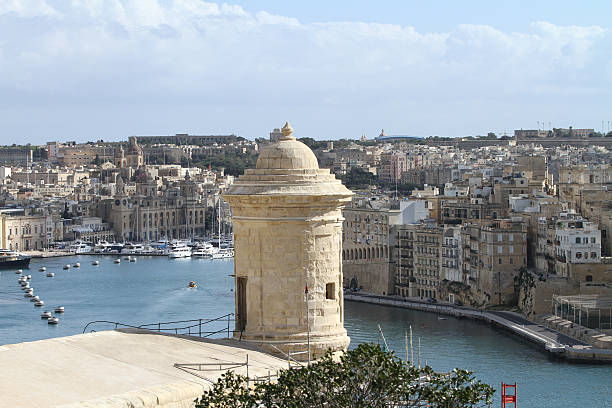 istock The harbour of Valetta, Malta 485192127
