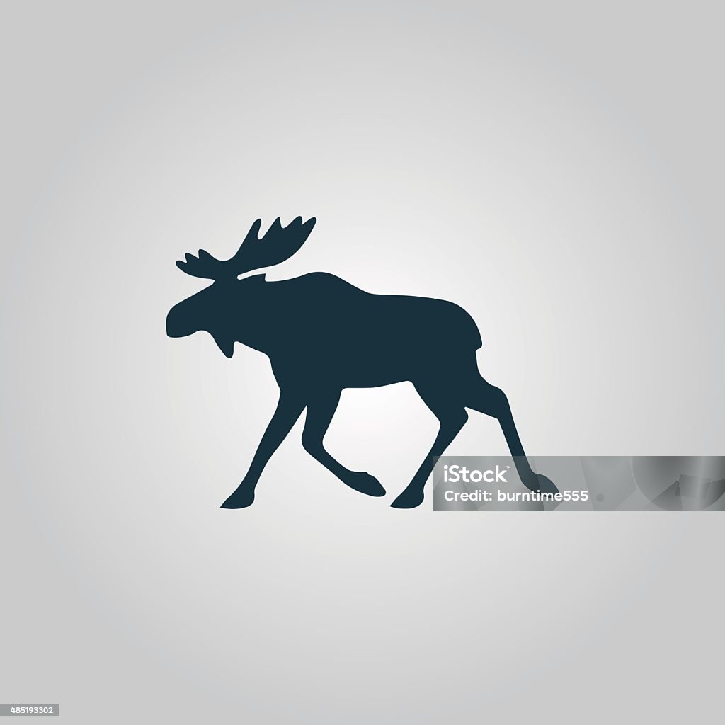 moose illustration vectorielle - clipart vectoriel de Élan libre de droits