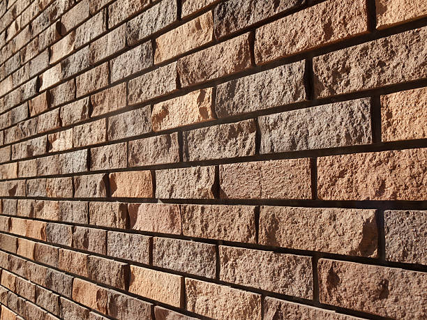 istock Wall made ​​of stone tiles 485193421