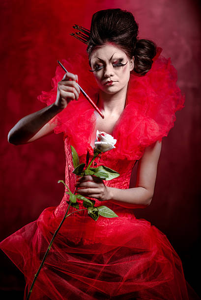 Red Queen Stock Photo - Download Image Now - Queen Of Hearts, 2015, Adult -  iStock