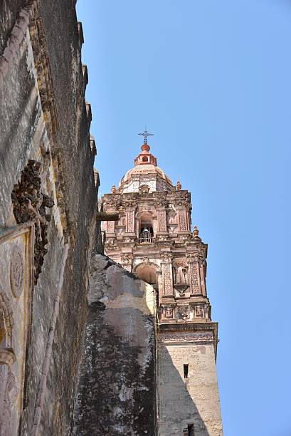 Cathedral Cathedral of Cuernavaca cuernavaca stock pictures, royalty-free photos & images