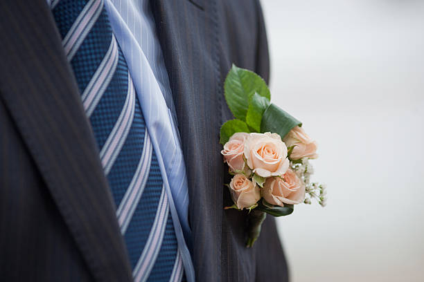 istock Groom's Boutonniere 485194209