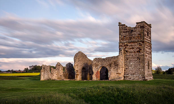 Ruined Church Ruined Church knowlton stock pictures, royalty-free photos & images