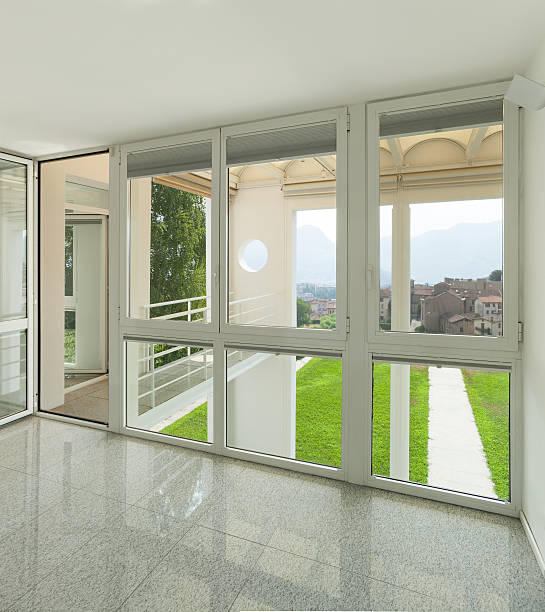 istock empty room of a modern building 485202358