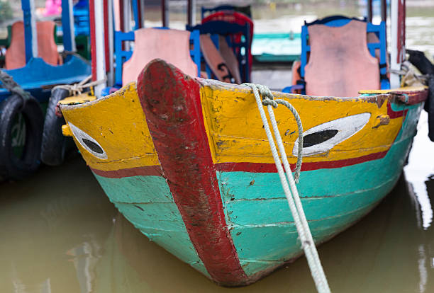 istock Excursion boat in Hoi An, Vietnam 485205158